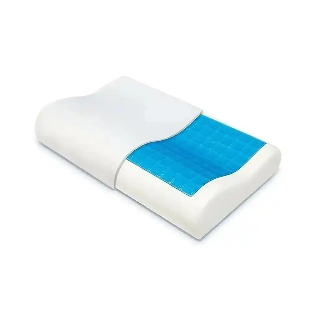 Almohada Ortopedica Indeformable Memory Cool Pillow Con Gel