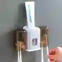 Dispensador Automatico De Pasta De Dientes Con Soporte Para 4 Cepillos