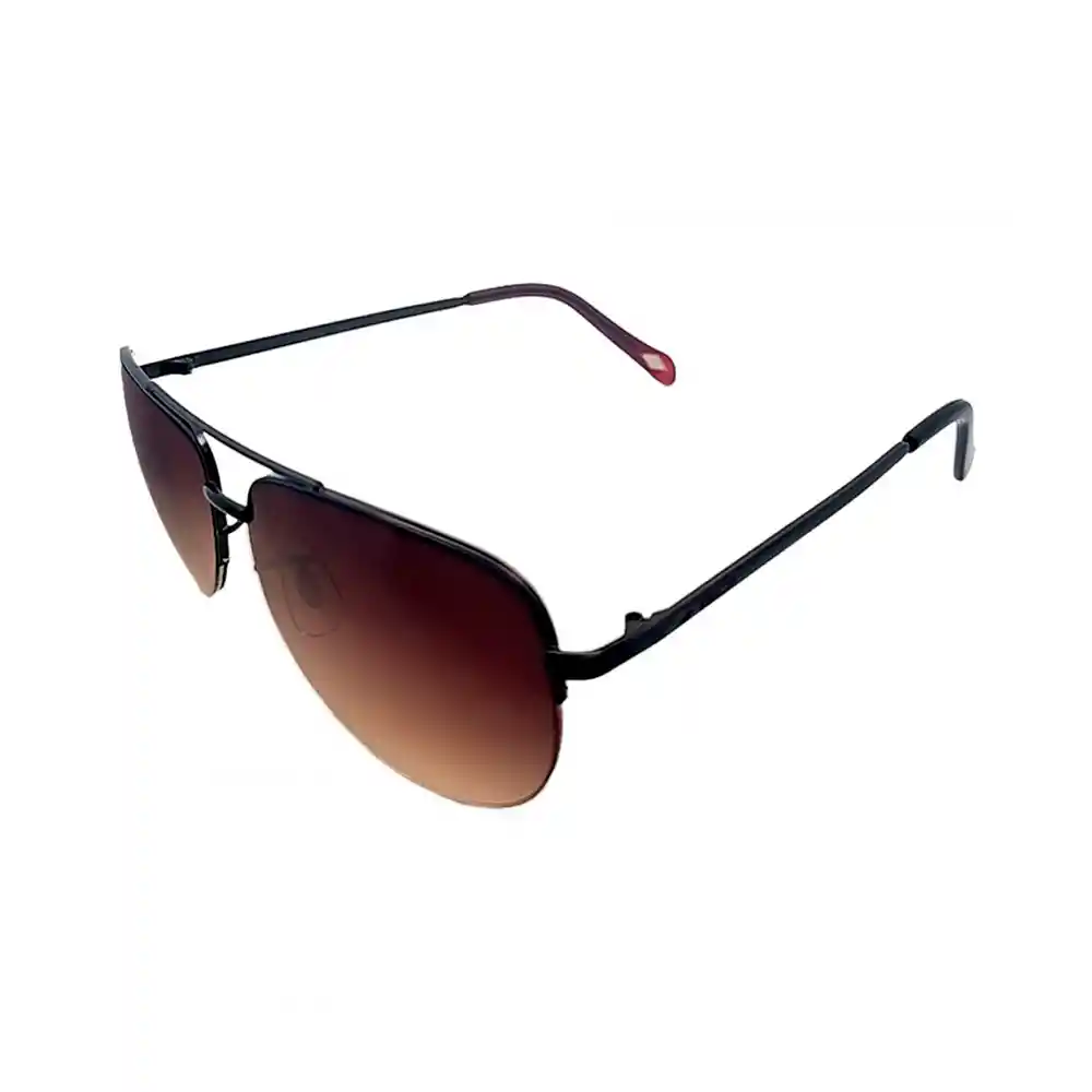 Gafas De Sol Fossil Original Aviador Outlook 66353539 Color Marron Talla 60mm