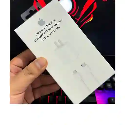 Cargador Iphone 15 Pro Max 35w