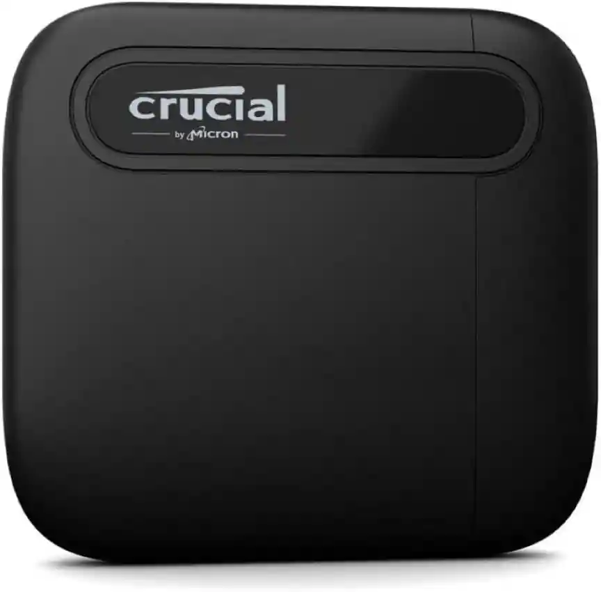 Disco Ssd Externo Crucial X6 1tb Portable 800mbps Negro