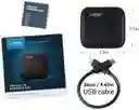 Disco Ssd Externo Crucial X6 1tb Portable 800mbps Negro