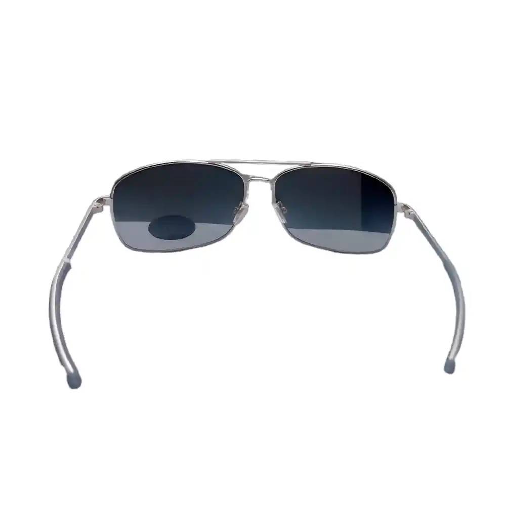 Gafas De Sol Fossil Original Navegador Outlook 66353614 Color Plateado Y Lente Gris Talla 52