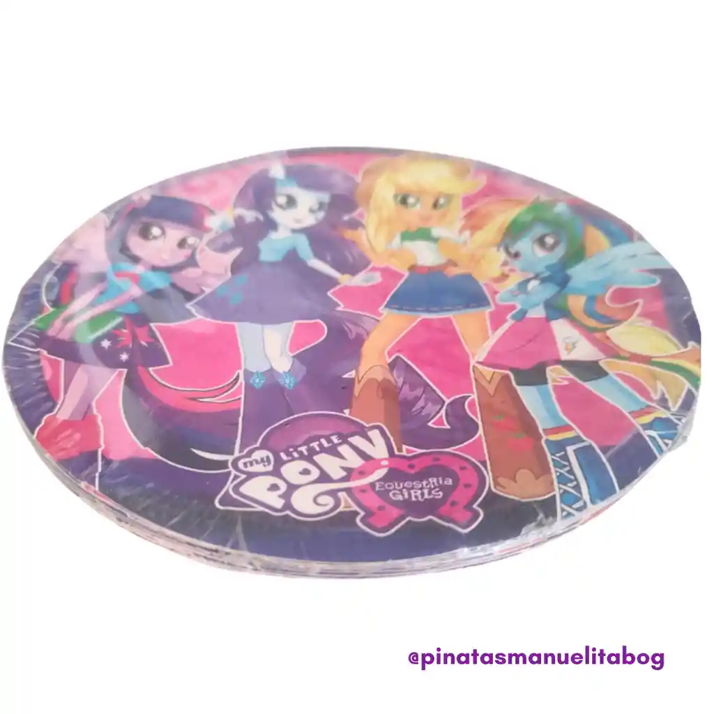 Paquete Platos My Little Pony 2