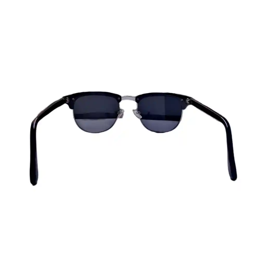 Gafas De Sol Fossil Original Cuadradas Outlook X80079 Unisex Color Negro Talla 52mm