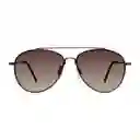 Gafas De Sol Levis Original Aviador Outlook X13176 Color Gris Oscuro Con Lente Marron Talla 56mm