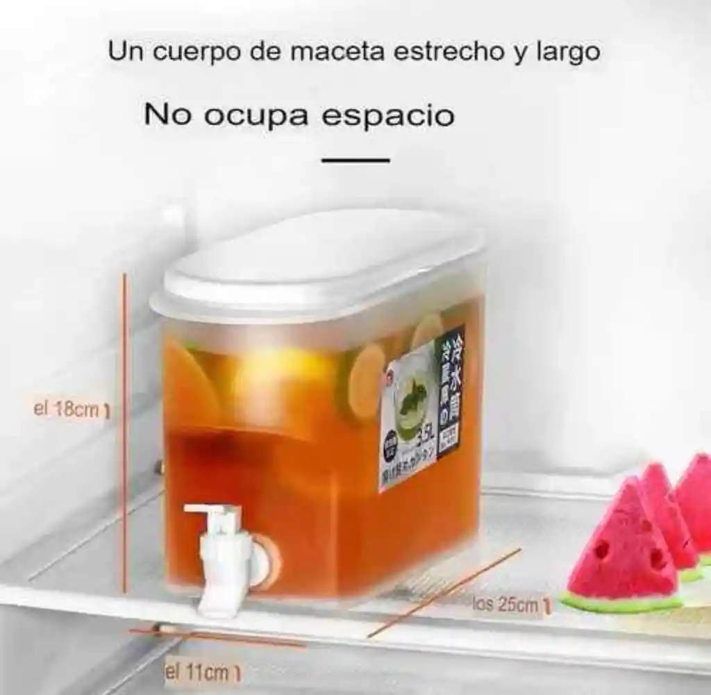 Recipiente Oraganizador Para Bebidas 3.5 L