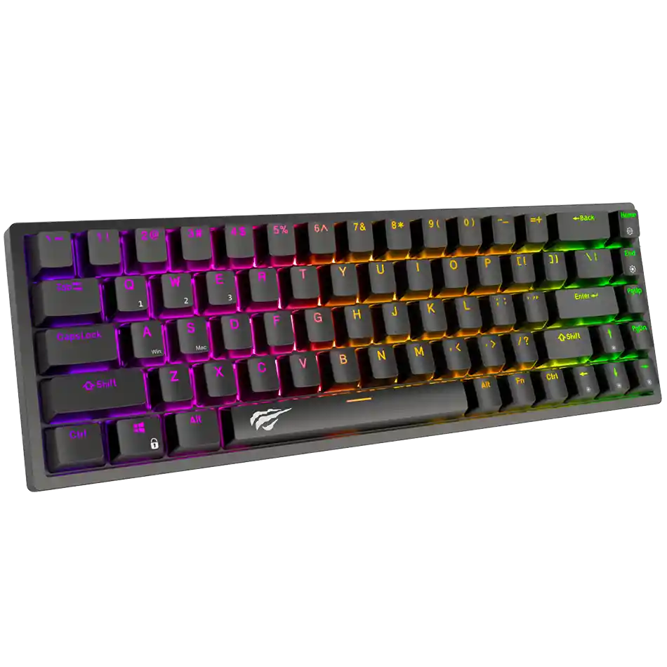 Teclado Gamer Mecánico 65% Rgb