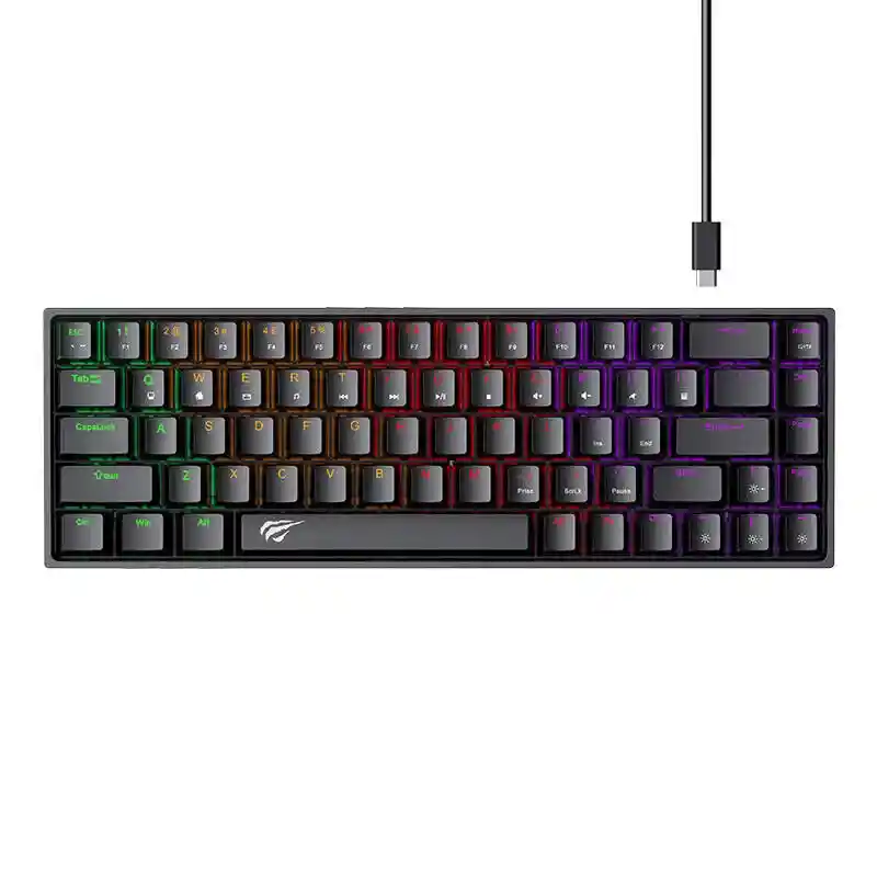 Teclado Gamer Mecánico 65% Rgb