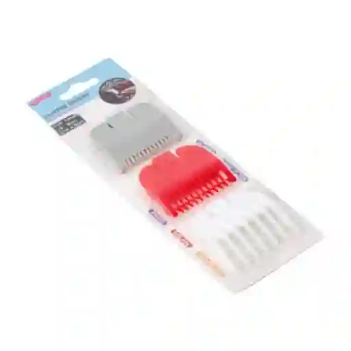 Peine De Plástico Para Cortar El Pelo, Herramienta Universal De Corte De Pelo, Guía, 2/3 Piezas