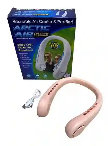Mini Ventilador De Cuello Portátil Recargable
