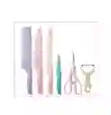 Cuchillos De Cerámica En Colores Pastel, Afilados Y Elegantes
