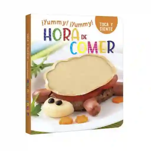 Libro Infantil Interactivos Hora De Comer Texturas Niños