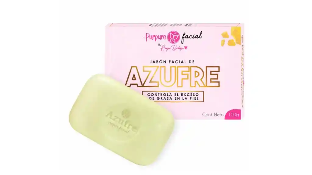 Jabon Facial Barra Azufre Purpure