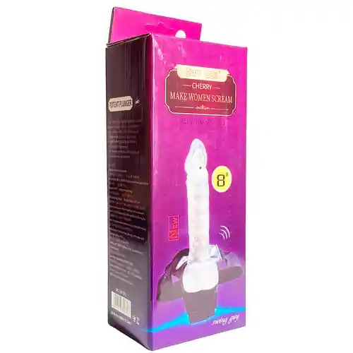 Arnés Con Dildo 20 Cm Realista Articulado Y Flexible Axel