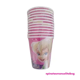 Paquete Vasos Campanita X 12 Und