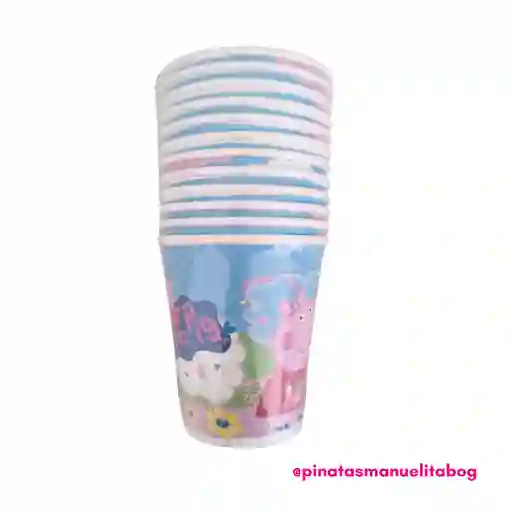 Paquete Vasos Peppa Pig X 12 Und