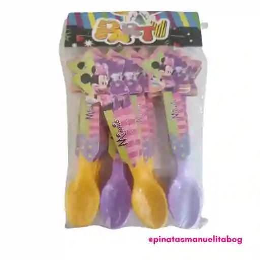 Paquete Cucharas Minnie X 18 Und