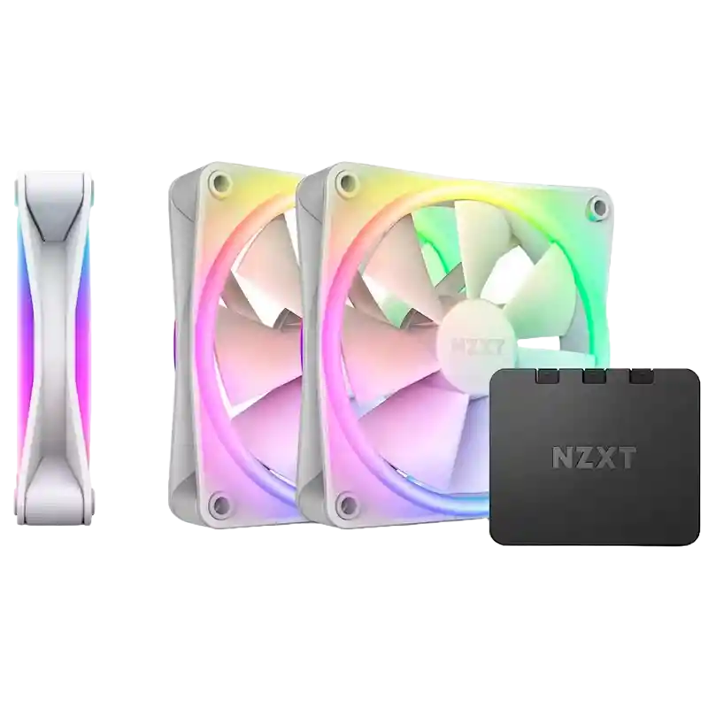 Ventilador Nzxt F120 Duo Rgb Blanco (3x Unidades)