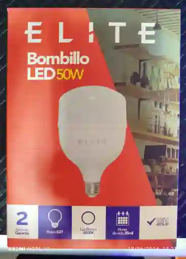 Bombillo Led 50w Elite