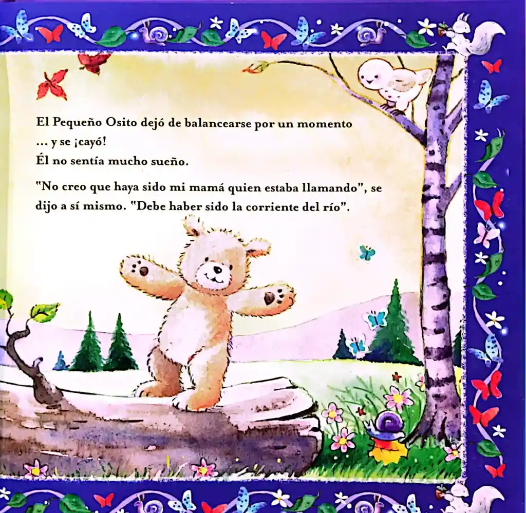 Libro Infantil El Pequeño Osito Se Va A La Cama Para Niños