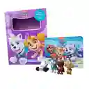 Libro Infantil Paw Patrol Con 4 Figuras Y Cuento Niños