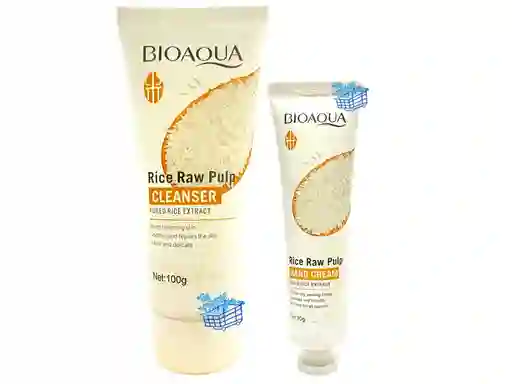 Crema De Manos Y Jabon De Arroz Bioaqua