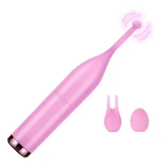 Estimulador De Clitoris Con Fundas Intercambiables