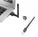 Adaptador Wifi Con Antena 300mbps Ezi