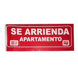 Paquete De Aviso Pequeño Se Arrienda Apartamento