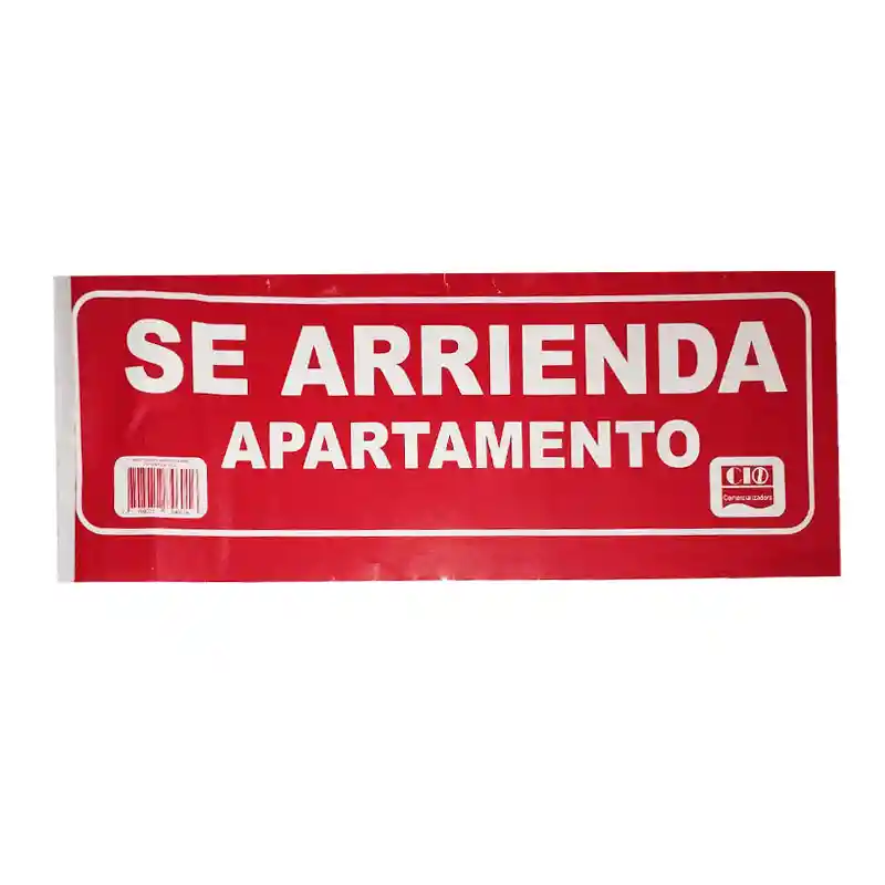 Paquete De Aviso Pequeño Se Arrienda Apartamento