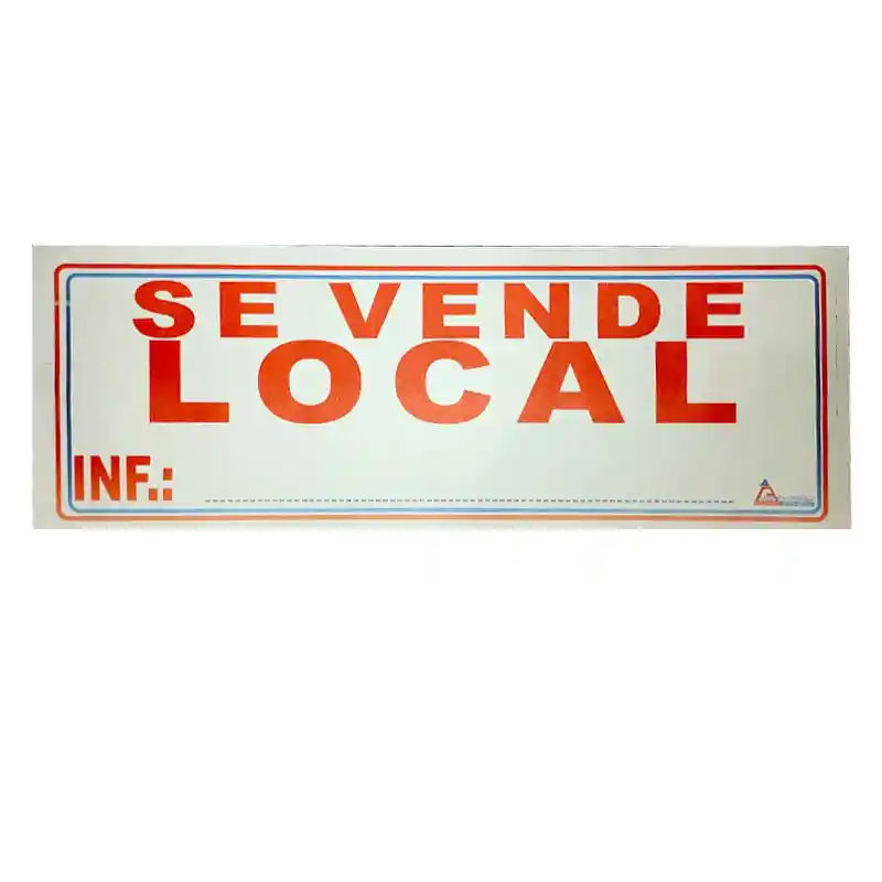 Paquete De Aviso Pequeño Se Vende Local