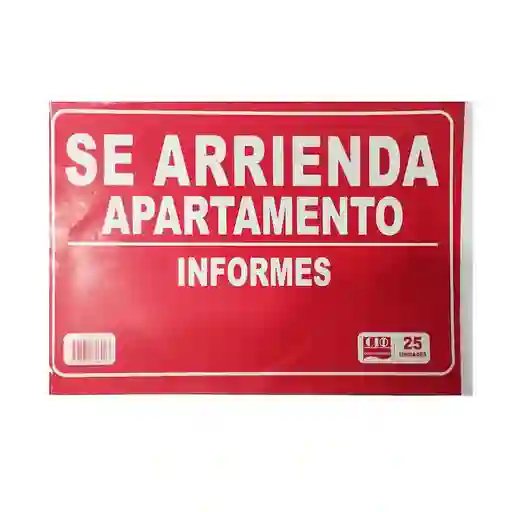 Paquete Aviso 1/8 Se Arrienda