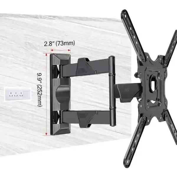 Soporte A Pared Para Tv De 32" - 55" Con Inclinacion De 10° Nb-p4