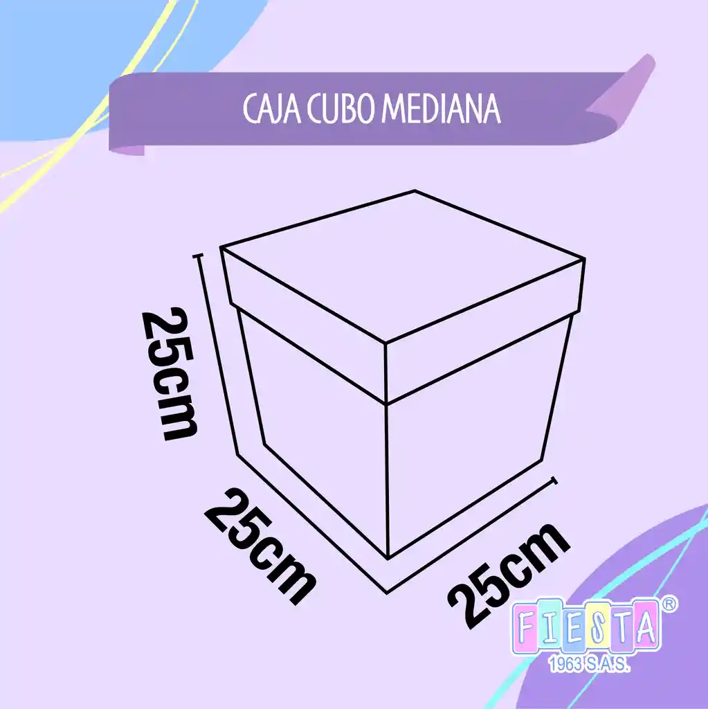 Caja Cubo*25 Cms Sopresa Oso Grande Cum33