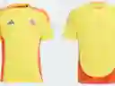 Camiseta De Colombia Para Hombre Amarilla Y Naranja