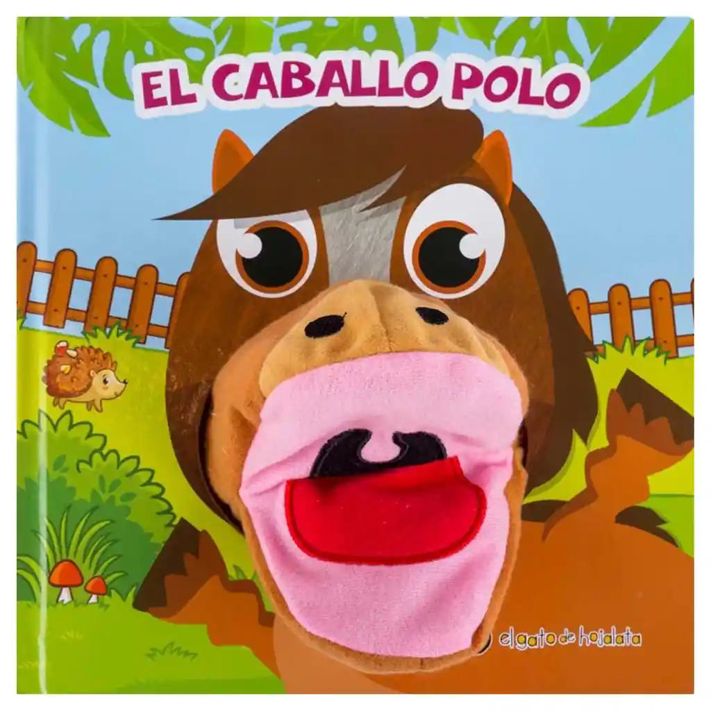 Libros Infantil Interactivo Con Títere El Caballo Polo Niños