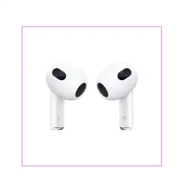 Airpods Series 3 1.1 + Cargador 20w: Sonido Inmersivo, Carga Rápida