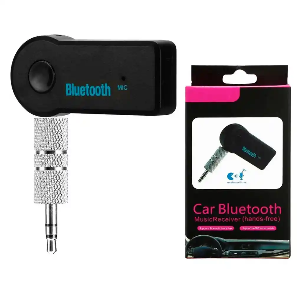 Receptor Y Transmisor Bluetooth Con Entrada Auxiliar 3.5mm / Wireless