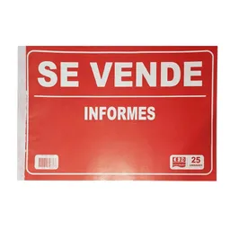 Paquete Aviso 1/8 Se Vende