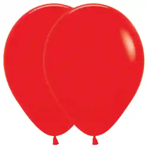 Bombas Globos Convencional Rojas R12 X 10und