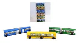 Buses De Carton Para Maqueta Paquete X12 Unidades