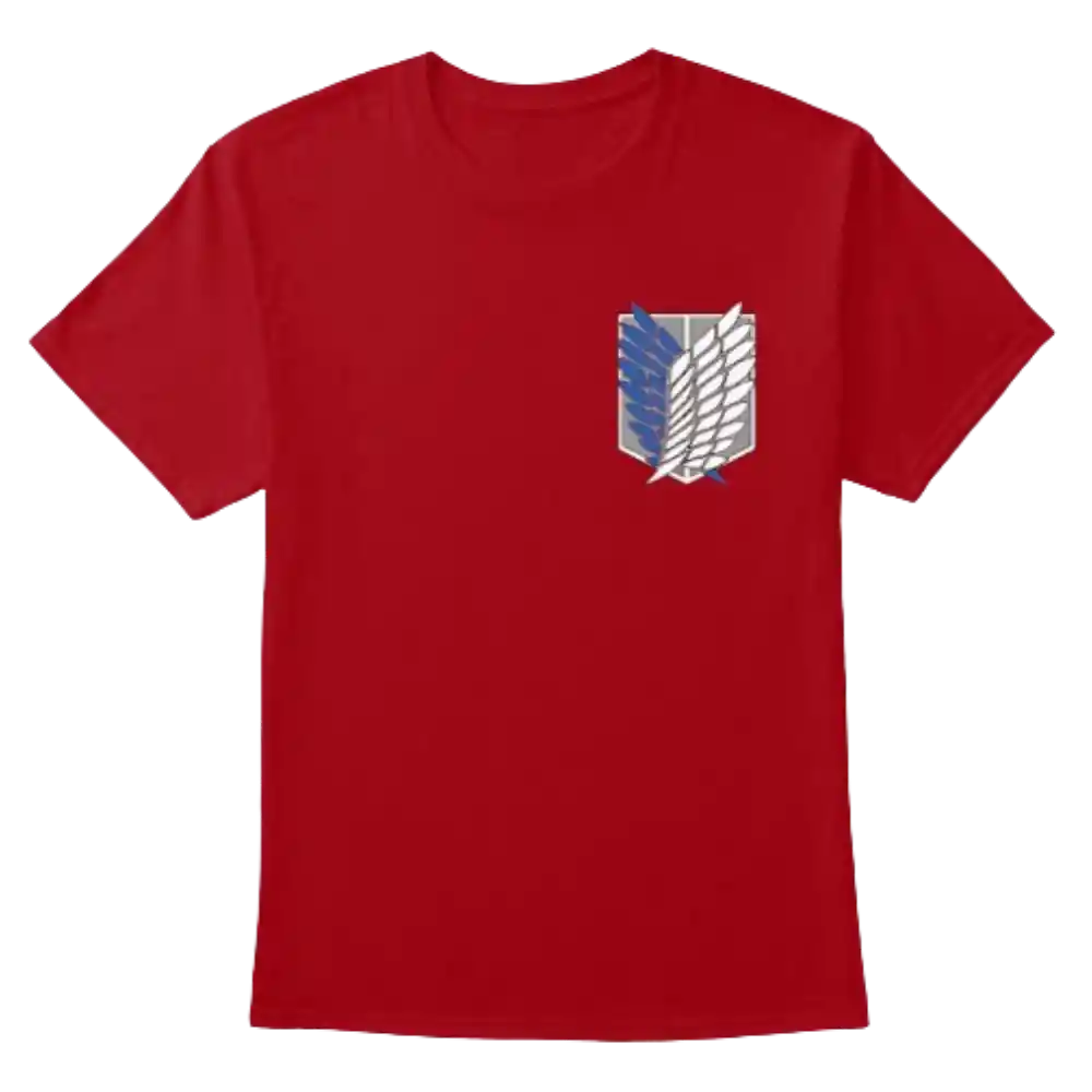 Camiseta Alas De Libertad Attack On Titan Extra Large