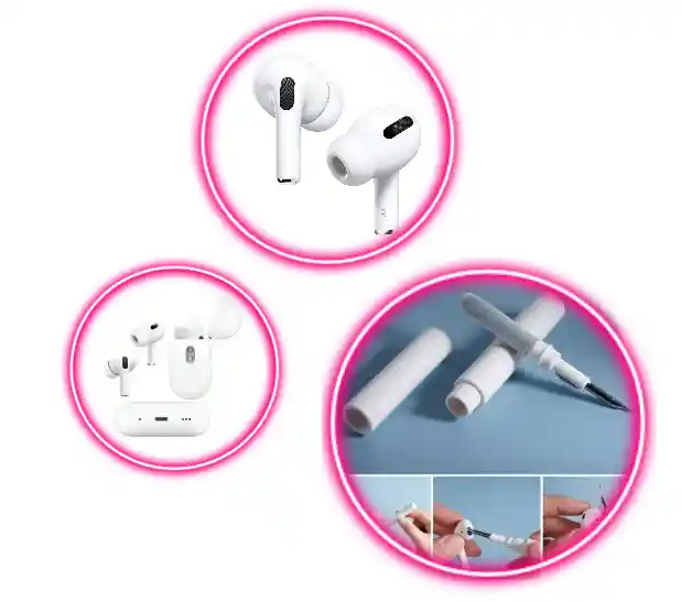 Airpods Pro 2 1.1+ Obsequio Kit Limpiador Para Airpods