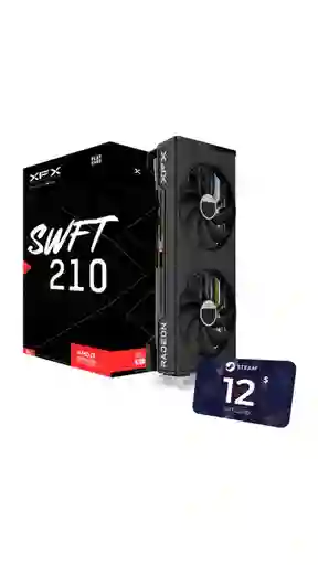 Xfx Radeon Rx 7600xt 16gb Swft 210 Gddr6