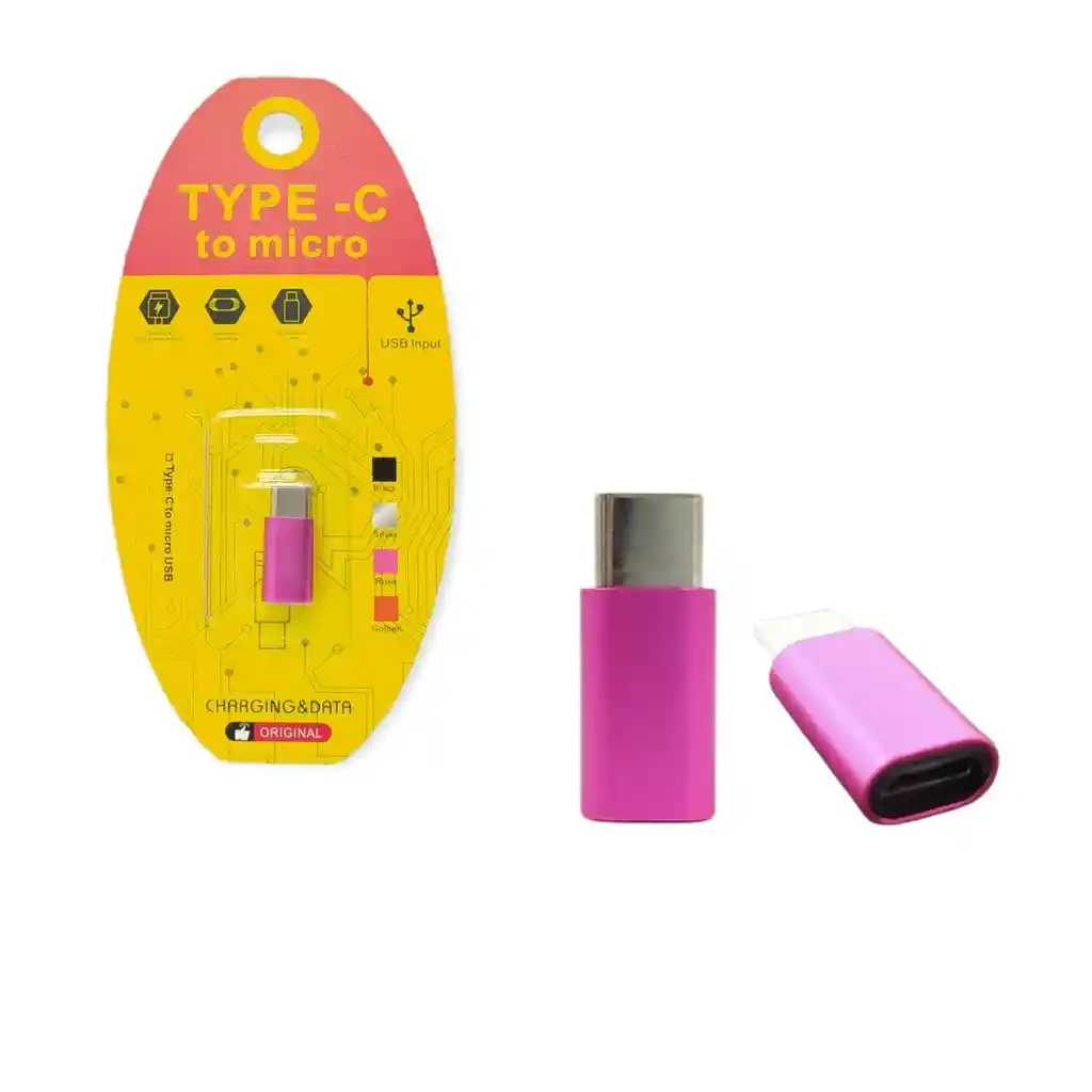 Adaptador Otg V8 A Tipo C