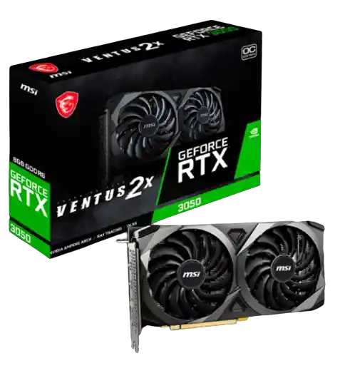 Msi Rtx 3050 Ventus 2x Xs 8 Gb Gddr6 Oc