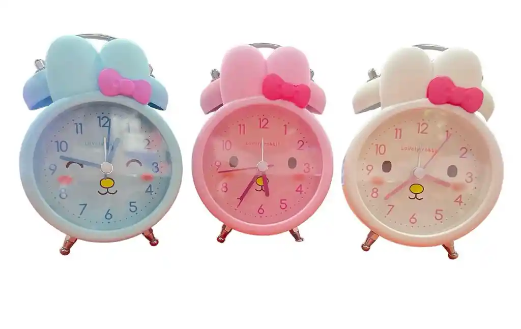 Reloj Despertador De Dormitorio Diseño Hello Kitty