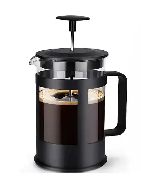 Cafetera Prensa Francesa 800ml En Vidrio Borosilicato Y Inox