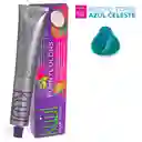 Tinte Para El Cabello Kuul Funny Colors Fantasia Azul Celeste 90ml